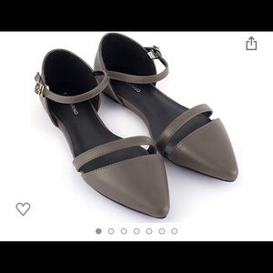 Mio Marion Ballet Flats-Gray size 9